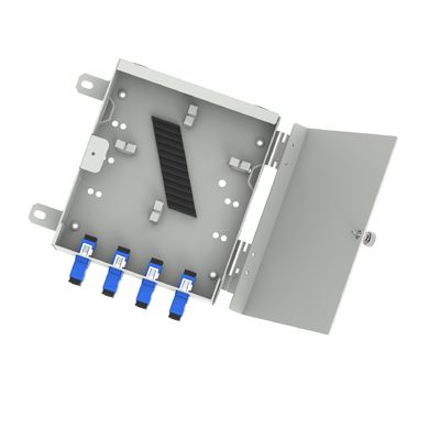 SC UPC Tipo 4 Núcleos Fibra Óptica FTTH Terminal Box para infraestrutura FTTH de rede