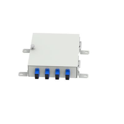 SC UPC Tipo 4 Núcleos Fibra Óptica FTTH Terminal Box para infraestrutura FTTH de rede