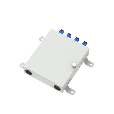 SC UPC Tipo 4 Núcleos Fibra Óptica FTTH Terminal Box para infraestrutura FTTH de rede