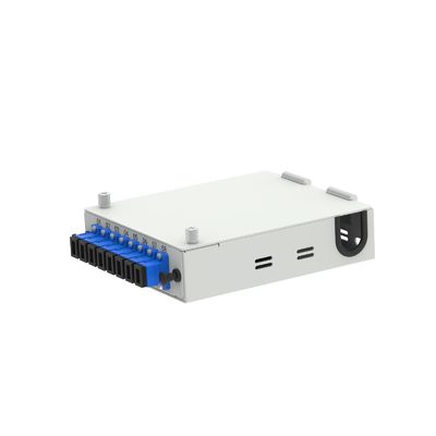 8 Core SC UPC Tipo Fibra Óptica FTTH Terminal Box para distribuição FTTX na rede ODN
