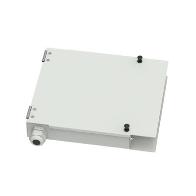 Caixa de terminais FTTH de fibra óptica de aço laminado a frio de 12 núcleos FC APC para rede ODN