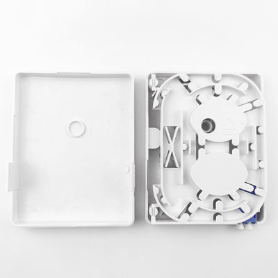 Instalação interna de rede FTTH 2 núcleos painel de tomada de fibra óptica com 5-