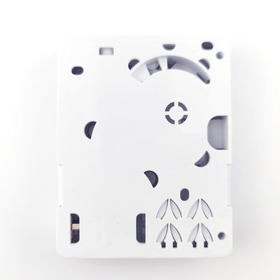 FTTH Network Indoor Wall Mounted FC APC Plastic Fiber Optic Faceplate Socket Panel 2 núcleos