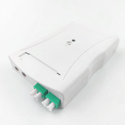 Grão LC APC Fibra Óptica de Plástico Faceplate Socket Panel 2 núcleos para rede interna
