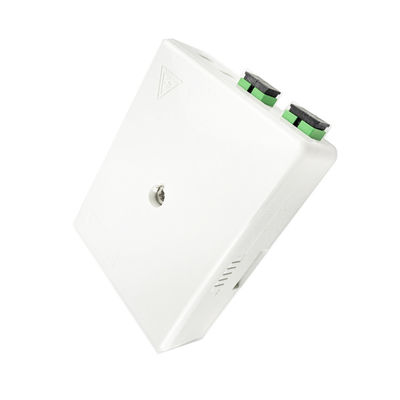 SC APC Fibra Óptica de Plástico Painel de Soquete 2 Núcleos para Redes Interna e FTTH