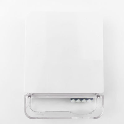 2 núcleos LC/UPC Fibra Óptica de Plástico Face Plate Socket Panel para Indoor em rede FTTH