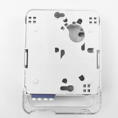 2 núcleos LC/UPC Fibra Óptica de Plástico Face Plate Socket Panel para Indoor em rede FTTH