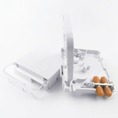 FTTH Network Indoor APC Plastic Fiber Optic Face Plate Socket Panel 2 núcleos ST com 5