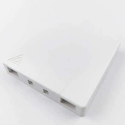 114*85*21mm FC/UPC Fibra Óptica de Plástico Painel de Soquete para Rede FTTH Interior