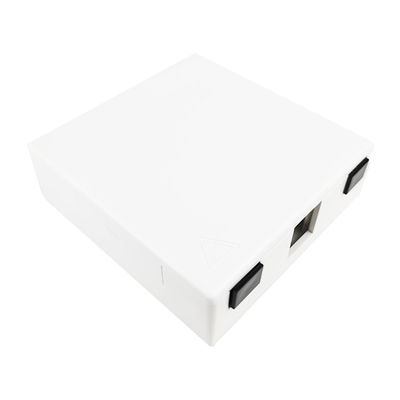 SC APC Fibra Óptica de Plástico Socket Panel 2 Núcleos para FTTH interior e PC ABS