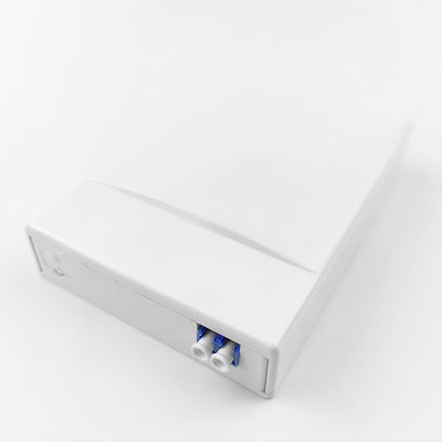 5 LC UPC Plastic Fiber Optic Faceplate Socket Panel 2 núcleos para interior em rede FTTH