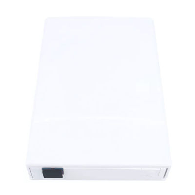 5 2 Núcleos SC UPC Painel de tomada de placa de fachada de fibra óptica de plástico para rede FTTH interna