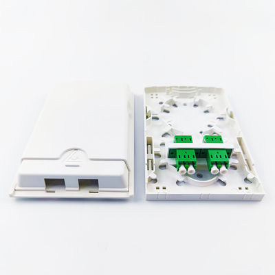 132*83*25 ABS PC 2 Cores LC APC Fibra Óptica Painel de Soquete para Equipamento Óptico