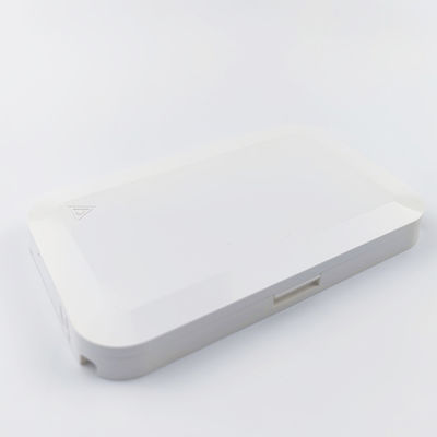 Painel de tomada de placa de fachada de fibra óptica de plástico para rede FTTH interna