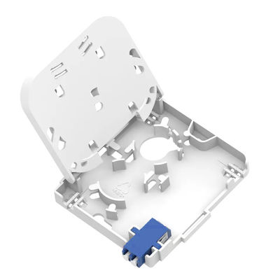 Rede FTTH Outras aplicações 1 Núcleo LC UPC Tipo Fibra Óptica Face Plate 5 para interiores