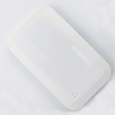 Aplicações de rede FTTH Painel de tomada de placa de fachada de fibra óptica de plástico para interiores brancos