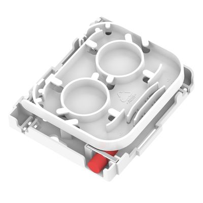 BLANCO 1 Núcleo FC UPC Tipo Fibra Óptica Face Plate 5 para Interiores em Rede FTTH