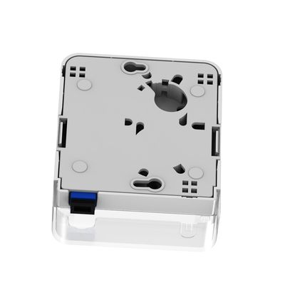 Painel de tomada de fibra óptica de 115*86*22 mm para instalação de redes FTTH interiores compactas