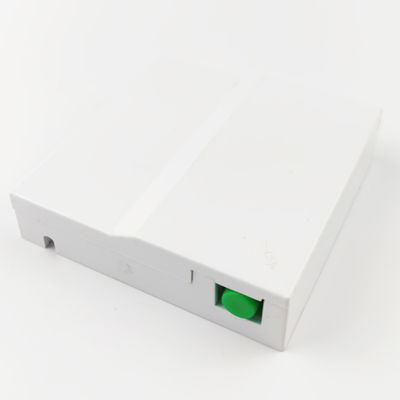 Melhor painel de tomada de fibra óptica de plástico de núcleo 1 FC APC para desempenho de rede FTTH cinza