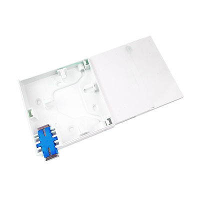 5 SC UPC 1 Painel de tomada de placa de fachada de fibra óptica de plástico de núcleo para rede durável