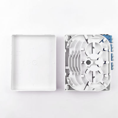 102*81*30mm LC/UPC Fibra Óptica de Plástico Faceplate Socket Panel para rede FTTH interior