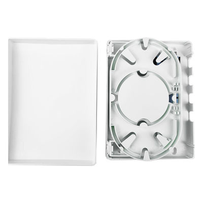 152*110*31mm SC/UPC Painel de tomada de placa de fachada de fibra óptica de plástico para rede FTTH interior