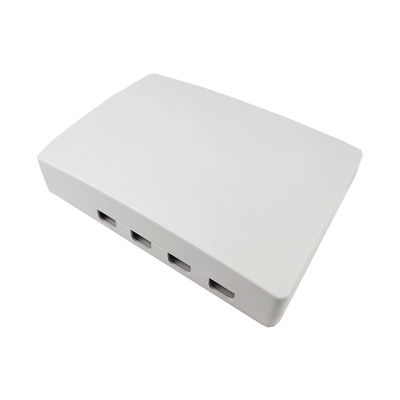 Conector FC/APC Tipo 4 Núcleos Painel de tomada de placa de fachada de fibra óptica de plástico para rede FTTH