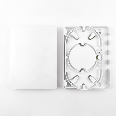 Conector FC/APC Tipo 4 Núcleos Painel de tomada de placa de fachada de fibra óptica de plástico para rede FTTH