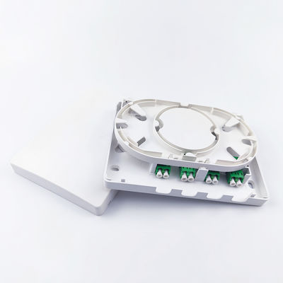 5 Fibra Óptica Socket Panel 4 Núcleos para Indoor em rede FTTH Feito de PC/ABS
