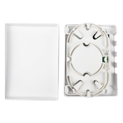 4-Cores SC APC Fibra Óptica de Plástico Faceplate Socket Panel para Indoor em rede FTTH