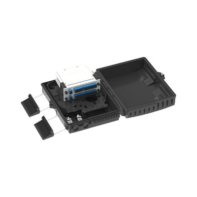 PC ABS Material CATV IP65 Caixa de distribuição de fibras de parede/pole montada para fibras ópticas