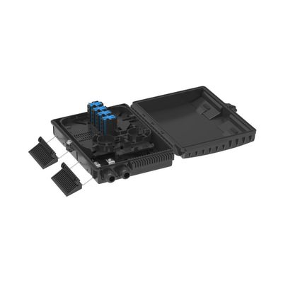 Caixa de distribuição de fibras IP65 de 24 núcleos FFTX para instalações interiores/exteriores de parede/pole