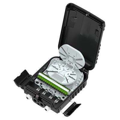 Caixa de distribuição de fibra óptica ABS PC para montagem em parede/mole de alta densidade IP65 24/36 núcleos