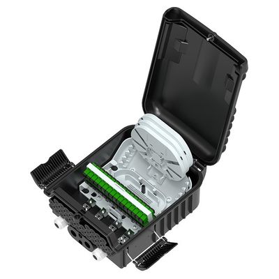 Caixa de distribuição de fibra óptica ABS PC para montagem em parede/mole de alta densidade IP65 24/36 núcleos