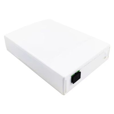 Tempo 5 anos 2 núcleos SC APC Fibra óptica de plástico painel de tomada de fachada para rede FTTH