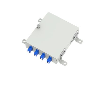 Caixa de terminais de fibra óptica 4 Núcleos SC Tipo UPC para distribuição de fibra FTTH em rede 5
