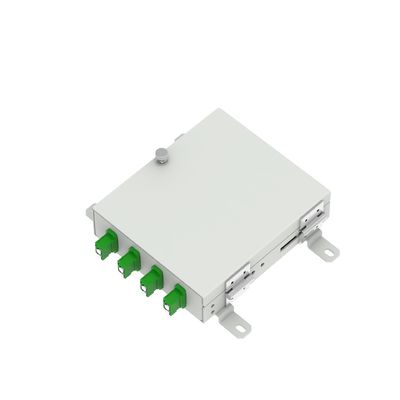 4 Núcleos SC APC Tipo Fibra Óptica FTTH Terminal Box Distribuição para aplicações FTTH