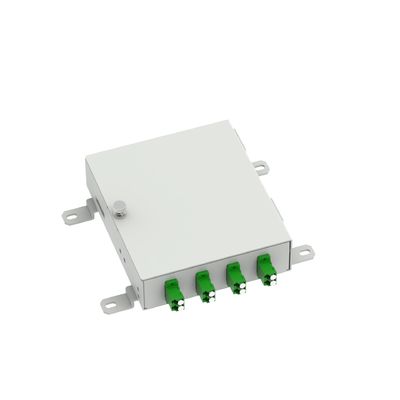 4 Núcleos SC APC Tipo Fibra Óptica FTTH Terminal Box Distribuição para aplicações FTTH