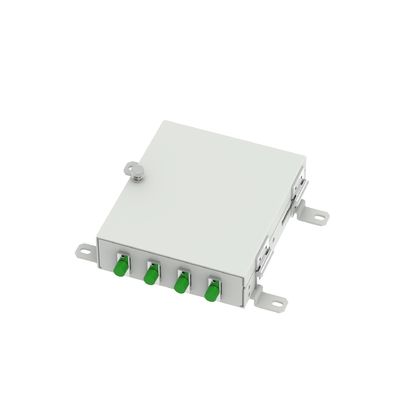4 Núcleos SC APC Tipo Fibra Óptica FTTH Terminal Box Distribuição para aplicações FTTH