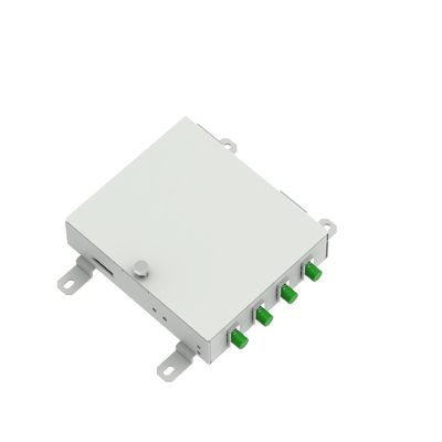 4 Núcleos SC APC Tipo Fibra Óptica FTTH Terminal Box Distribuição para aplicações FTTH