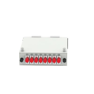 FTTX Ferro laminado a frio 8 núcleos Fibra óptica FTTH Terminal Box para distribuição de rede