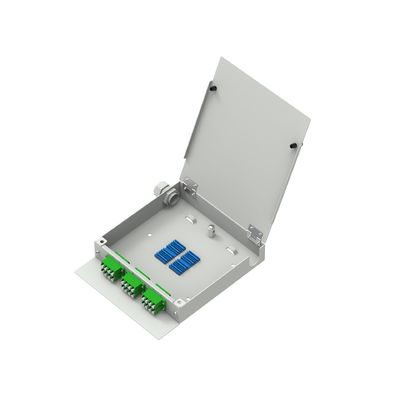 Rede de aço laminado a frio ODN Power LC APC Tipo 12 Núcleos Fibra Óptica FTTH Terminal Box