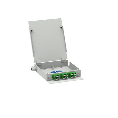 Rede de aço laminado a frio ODN Power LC APC Tipo 12 Núcleos Fibra Óptica FTTH Terminal Box