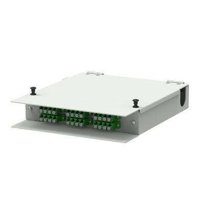 Rede de aço laminado a frio ODN Power LC APC Tipo 12 Núcleos Fibra Óptica FTTH Terminal Box