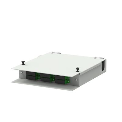 4 núcleos painel de tomada de fibra óptica de plástico para rede FTTH interior 5- Hangzhou