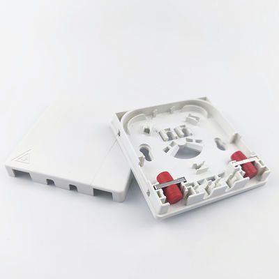 5 2 Núcleos FC UPC Painel de tomada de placa de fachada de fibra óptica de plástico para equipamentos de rede ODN