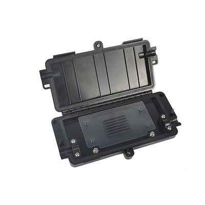 Caixa de junção de fibras ópticas à prova d'água de material FTTH PC ABS integrada com cassete de junção
